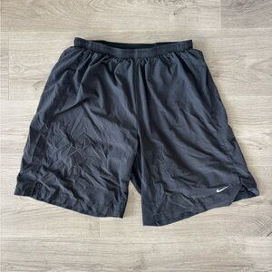 Nike Men's Black Dri-fit Running Shorts